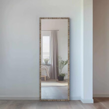 nielsen HOME Florentina Rectangular Wall Mirror - Bronze 50x150cm - with Hanging Set - Modern Home Décor