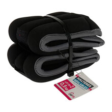 UPFIT - Set of 2 soft and adjustable dumbbells - Flexible for muscle strengthening and toning exercises - Can be placed on wrists or ankles - Weight: