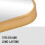 nielsen Sutton Square Wall Mirror - Gold - 80 x 80 cm - Rounded Corners - with Hanger 4