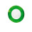 Premier Premier Housewares Round Wall Mirror - Green 1