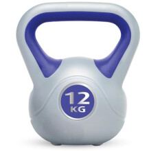 Urban Fitness Vinyl Kettlebell, 12.0 kg, navy
