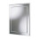 Acezanble 500x700mm Frameless Bathroom Wall Mirrors Rectangular Double Layers with Hanging Fixings Vertical or Horizontal 1