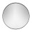 Yard Thin Round Deep Edge Wall Mirror 1
