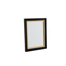 Sifcon International PLC Bohome Black & Gold Framed Mirror - Medium
