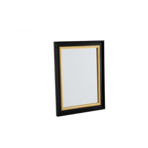 Sifcon International PLC Bohome Black & Gold Framed Mirror - Medium