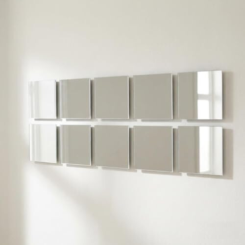 Sendmeamirror Square Mirrors Pack of 10, 6cm x 6cm