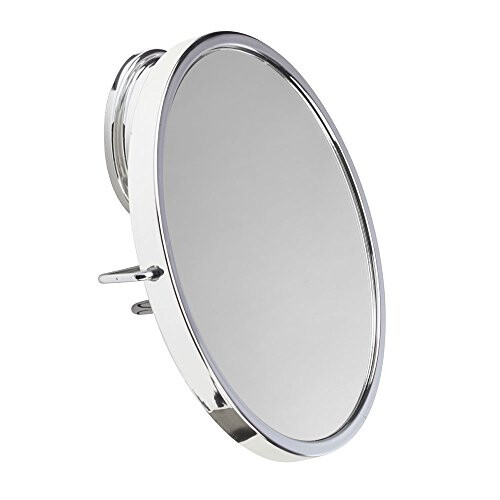 Croydex Twist 'N' Lock Plus Adjustable Swivel Anti-Fog Mirror 1