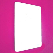 Rounded Corner Rectangle Mirror - 45cm x 30cm (5mm extra thick)