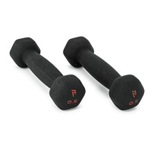 BODYPOWER 0.5Kg Neoprene Hex Dumbbells (x2)