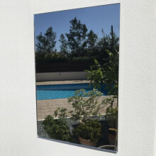 Servewell Rectangular Garden Mirror - 25 X 20 Cm