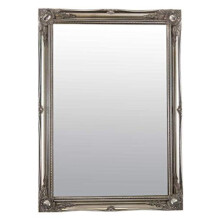 Mirror 3Ft6 X 2Ft6 106cm X 76cm Large Silver Antique Ornate Design Big Wall New, 107x76,829348160-2