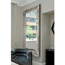 Mirror 6Ft X 3Ft 180cm X 90cm Large Silver Shabby Chic Bevelled Big Wall New, 175x89,GL148-2