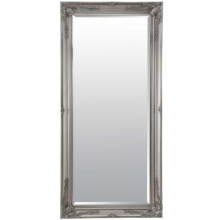MirrorOutlet Large Full Length Leaner Classic Ornate Styled Silver Mirror 5ft7 x 2ft7 (170cm x 79cm), 170x79,LL016