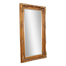 Barcelona Trading Carved Louis Large Gold Ornate French Frame Leaner/Wall Mirror, Wood,GL157-1
