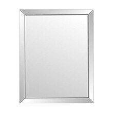 MirrorOutlet Large Venetian Modern Big Bevelled Wall Mirror Bargain 4Ft6 X 3Ft6 137cm X 108cm, Frameless, 61x51
