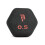 BODYPOWER 0.5Kg Neoprene Hex Dumbbells (x2) 2