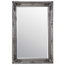Carved Louis Silver Antique Style Large Leaner Mirror 124 x 185