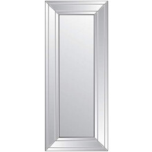 MirrorOutlet Full Length Modern Bevelled Venetian Cheval Mirror, 120x80