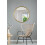 Large Gold Circular Bevelled Wall Mirror 80cm x 80cm 1