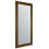 Large Natural Solid Wood Wall Mirror 5ft8 x 2ft8 172cm x 81cm, Brown 1