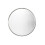 Large Silver Circular Bevelled Wall Mirror 100cm x 100cm 3ft x 3ft GL352 1