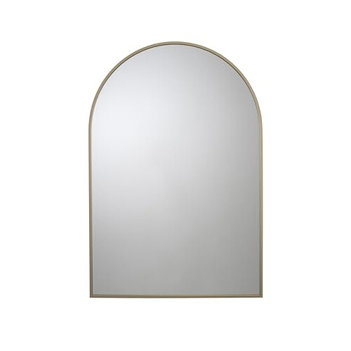 Croydex Croydex Arched Bathroom Wall Mirror with Brass Effect Frame (73 x 50cm) 2