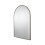 Croydex Croydex Arched Bathroom Wall Mirror with Brass Effect Frame (73 x 50cm) 5