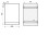 Iona 500 x 700mm Rectangle Black Frame Mirror with Shelf 5