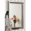 Mirror Eva Rectangle Black Glass Framed Bevelled Wall (36x24),Frameless,YC021-2 3