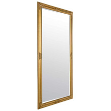 MirrorOutlet Milton Manor Gold Full Length Antique Style Wall Mounted Leaner Mirror 5ft3 x 2ft5 160 x 74cm, GL326-M