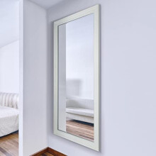 MirrorOutlet, Ivory,163 x 73, XY092-M Manor Off White Ornate Classic Dressing Wall Leaner Mirror 160cm X 73cm 5ft3 x 2ft5