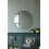 Large Silver Circular Bevelled Wall Mirror 100cm x 100cm 3ft x 3ft GL352 2
