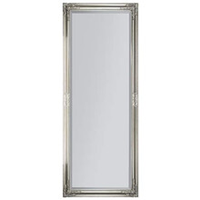 Large Full Length Leaner Classic Ornate Styled Silver Mirror 6ft x 2ft4 (180 x 70cm)