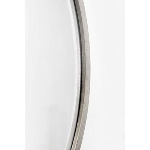 Large Silver Circular Bevelled Wall Mirror 100cm x 100cm 3ft x 3ft GL352 2