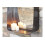 Get Goods Black Industrial Wall Mirror With Shelf Metal Frame 2