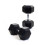 BODYPOWER 37.5Kg Rubber Hex Dumbbells (x2) 1