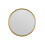 Large Gold Circular Bevelled Wall Mirror 80cm x 80cm 2