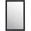 Large Black Antique Style Rectangle Wall Mounted Mirror 5Ft6 X 3Ft6 167x106cm 2