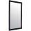 Large Black Antique Style Rectangle Wall Mounted Mirror 5Ft6 X 3Ft6 167x106cm 3