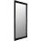 Large Black Antique Style Rectangle Wall Mounted Mirror 5Ft6 X 3Ft6 167x106cm 4
