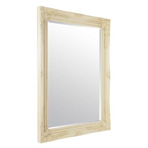 Antique Design Classic Ornate Ivory Mirror 3ft8 x 2ft8 2