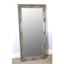 Barcelona Trading Vintagevibe Amelia Antique Style Silver Leaner/Floor Standing Full Length Large Mirror, 168x78,GL008-3