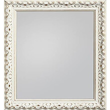 Frame Company Charleston Range Framed Mirror, Ivory, 30 x 20-Inch