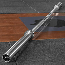 METIS 20kg Olympic Barbell - 7ft Bar with Optional Weight Plates | Barbell Set (Kratos/Pro, 910kg Max. Load, 25kg Weight Plates)