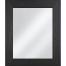 Frame Company Kingswood Burnt Black High Quality Pine Wooden Mirror 20x16 inch