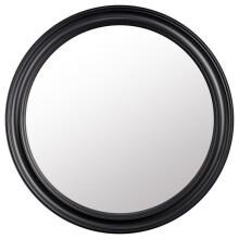 DEENZ Traditional Bold Round Mirror Stylish Statement And Brighten Piece Timeless Decoration For The Home Open Up Space Framed Border Classic