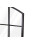 Select Mirrors Rockford Arched Window Wall Mirror - 56cm x 76cm (Black) 3
