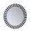Harrow Decor Bone Inlay Work Sunburst Mirror 24'' Dia, Ref WM 031BI 1