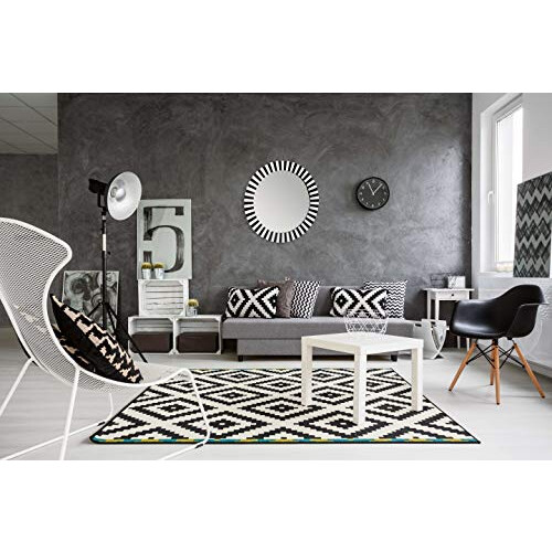 Harrow Decor Bone Inlay Work Sunburst Mirror 24'' Dia, Ref WM 031BI 1