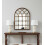 DEENZ Black Brushed Gold Window Style Wall Mirror Durable Frame,Indoor/Outdoor W50Xh71Cm 1